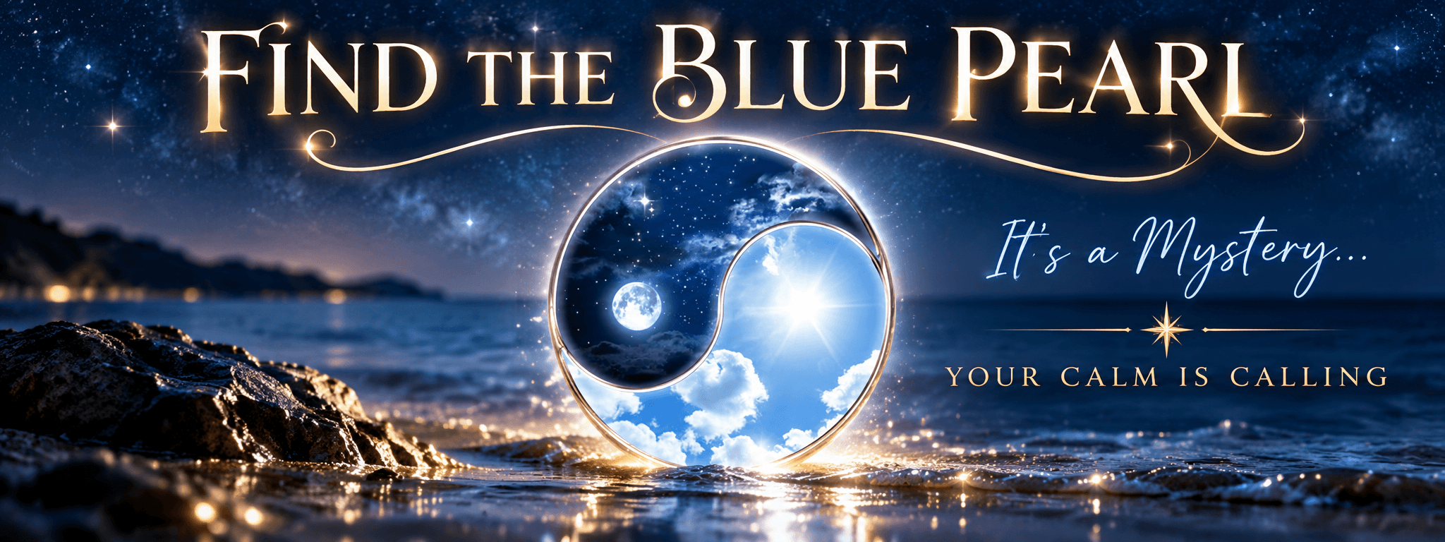 Find the Blue Pearl — a mysterious adventure of discovery. Your calm is calling.